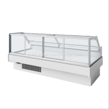 Plug in fresh and deli display chiller showcase